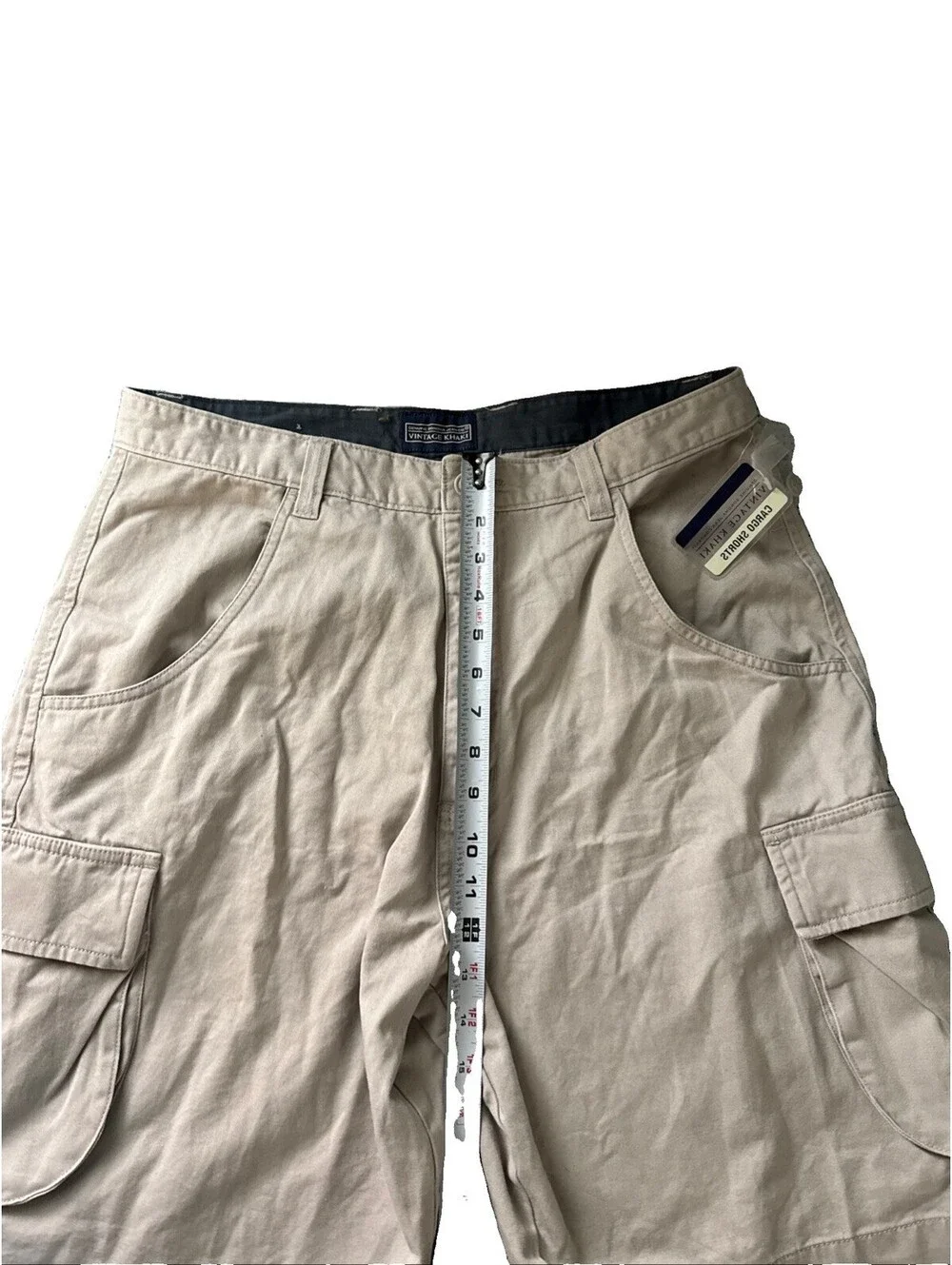 NWT Sonoma Goods For Life Mens Cargo Shorts Size 34 Tan Khaki Cotton Utility New